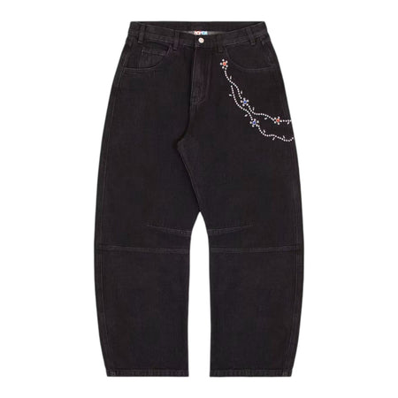 [VANDY THE PINK]Flower Stud Pants/BLACK(VD6067)