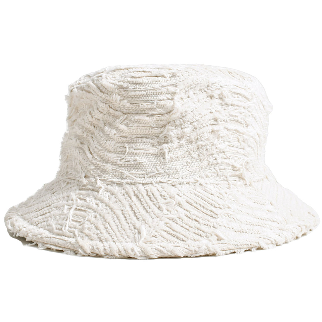 [KAMIYA]Wave OX Bucket Hat/WHITE(G11AC054)