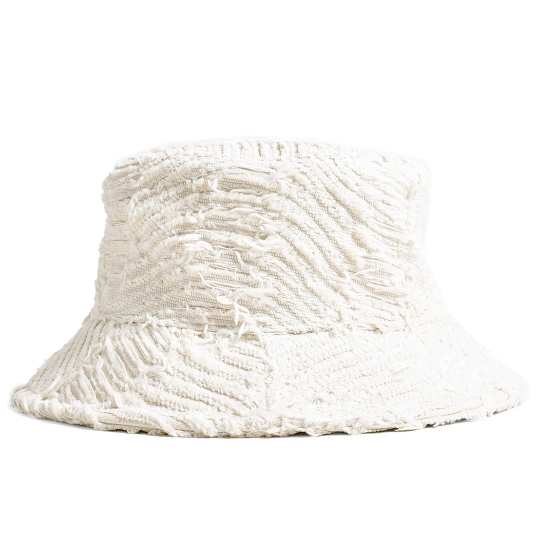 [KAMIYA]Wave OX Bucket Hat/WHITE(G11AC054)