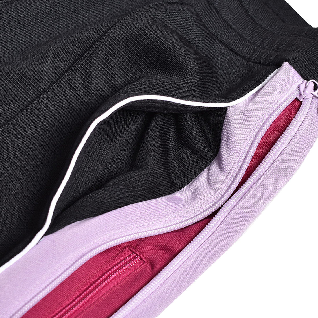 KAMIYA]Side Double Zip PT/BLACK(G11PT027) – R&Co