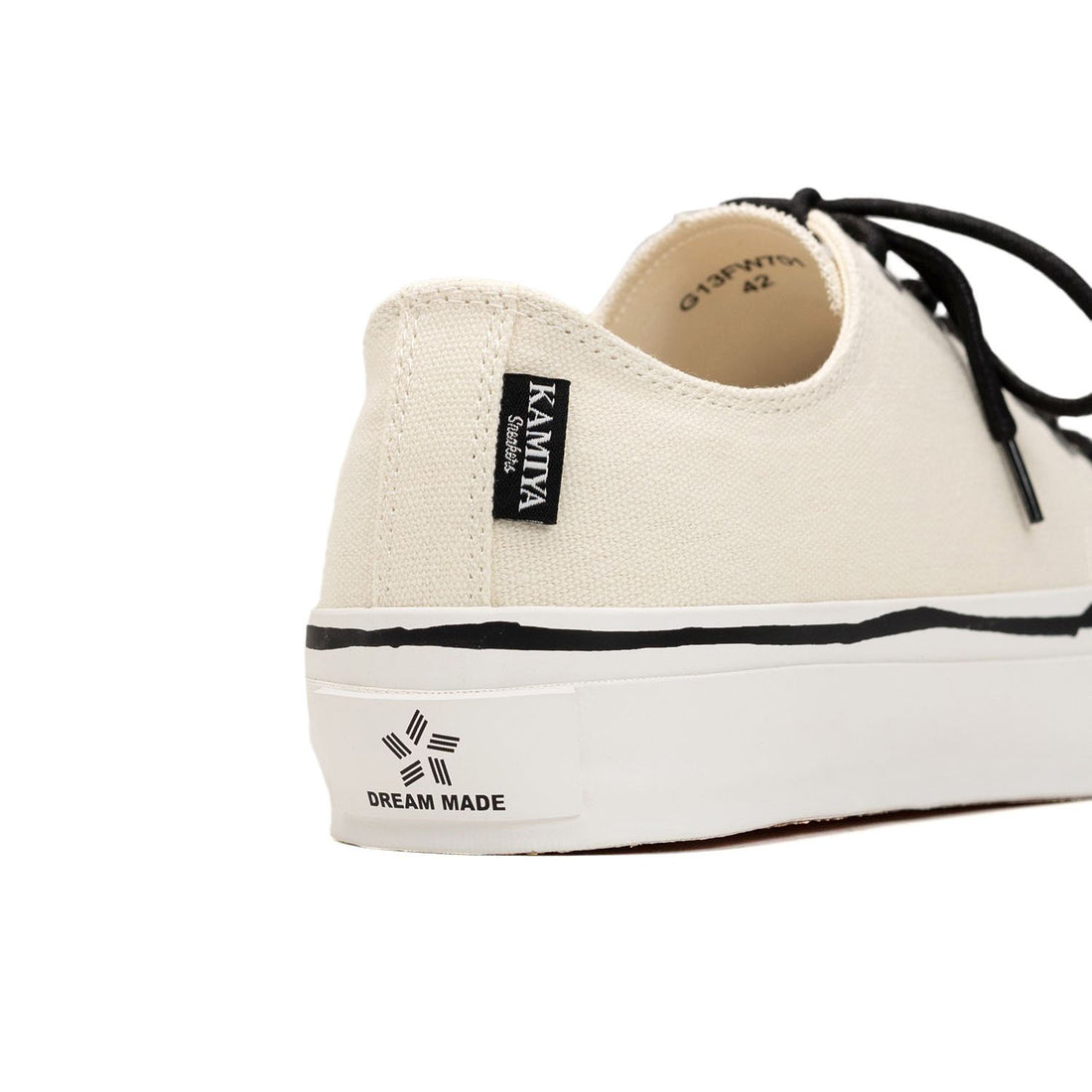 [KAMIYA]"Joey" Vulcanize Sneaker/WHITE(G13FW701)