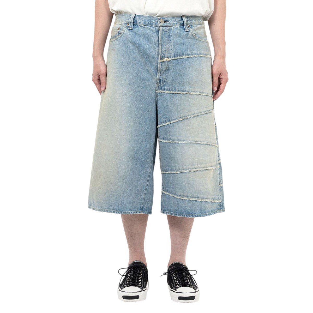 FULLCOUNT KAMIYA Switching Denim Pants