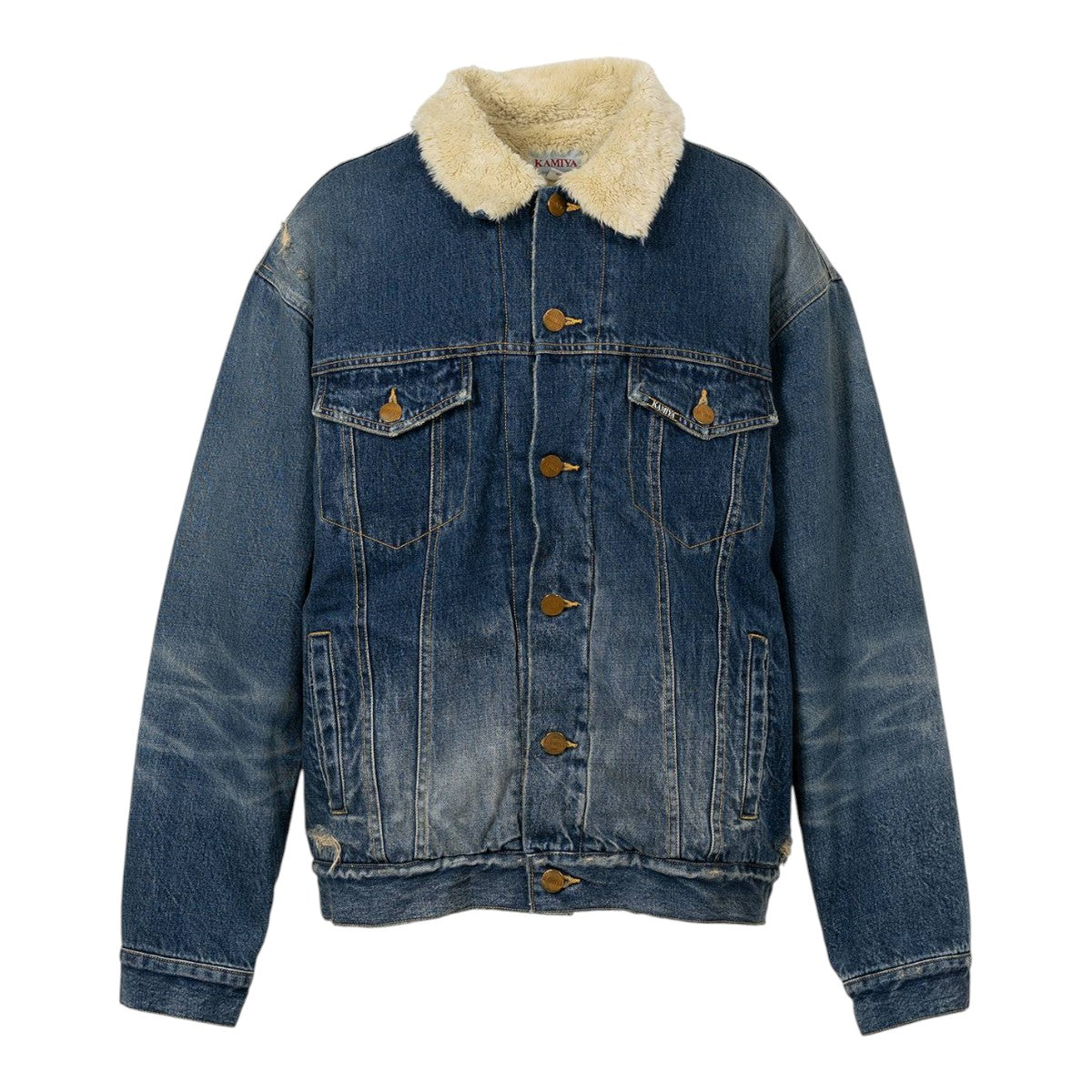 KAMIYA]Boa Lining Denim Jacket/INDIGO(G15BL048) – R&Co.