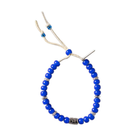 [KAMIYA]Glass Beads Bracelet/BLUE(G16AC215)