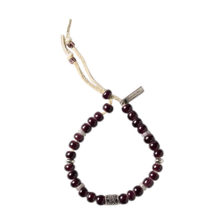 [KAMIYA]Glass Beads Bracelet/PURPLE(G16AC215)