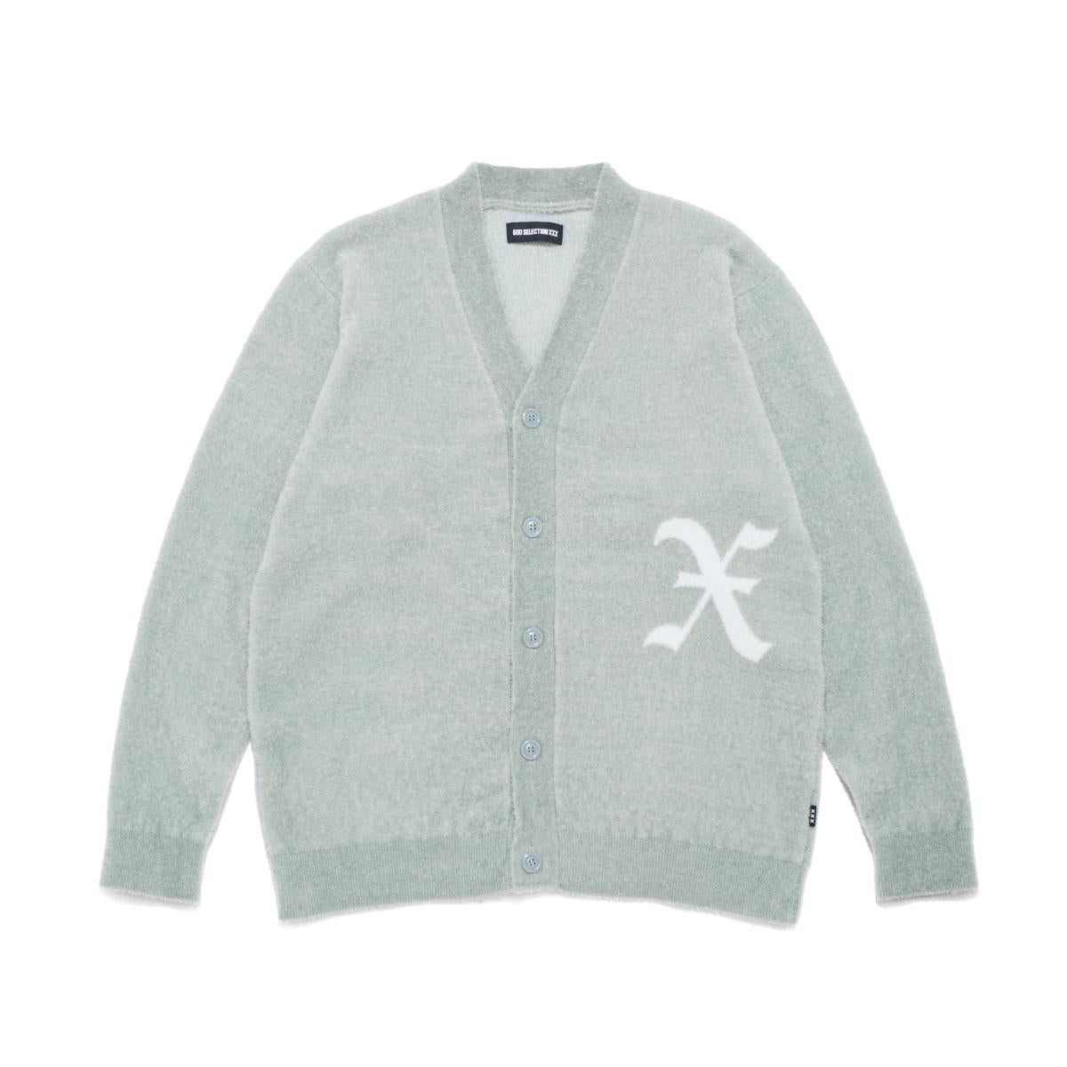 GOD SELECTION XXX]KNIT CARDIGAN/GRAY(GX-A25-KN-01) – R&Co.