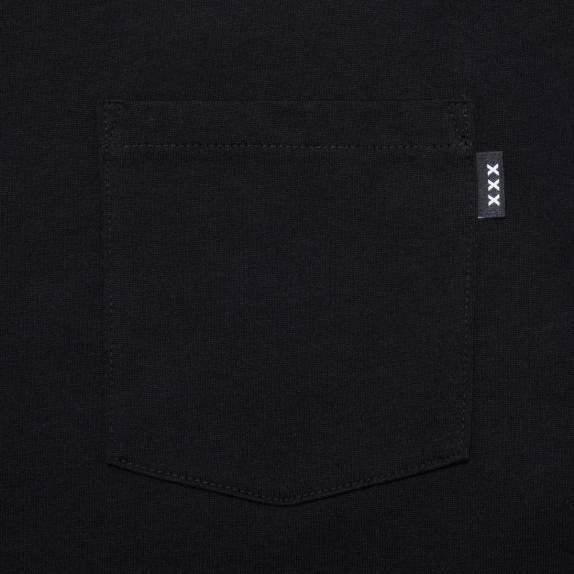 [GOD SELECTION XXX]POCKET LONG SLEEVE T-SHIRT/BLACK(GX-S24-LT-05)