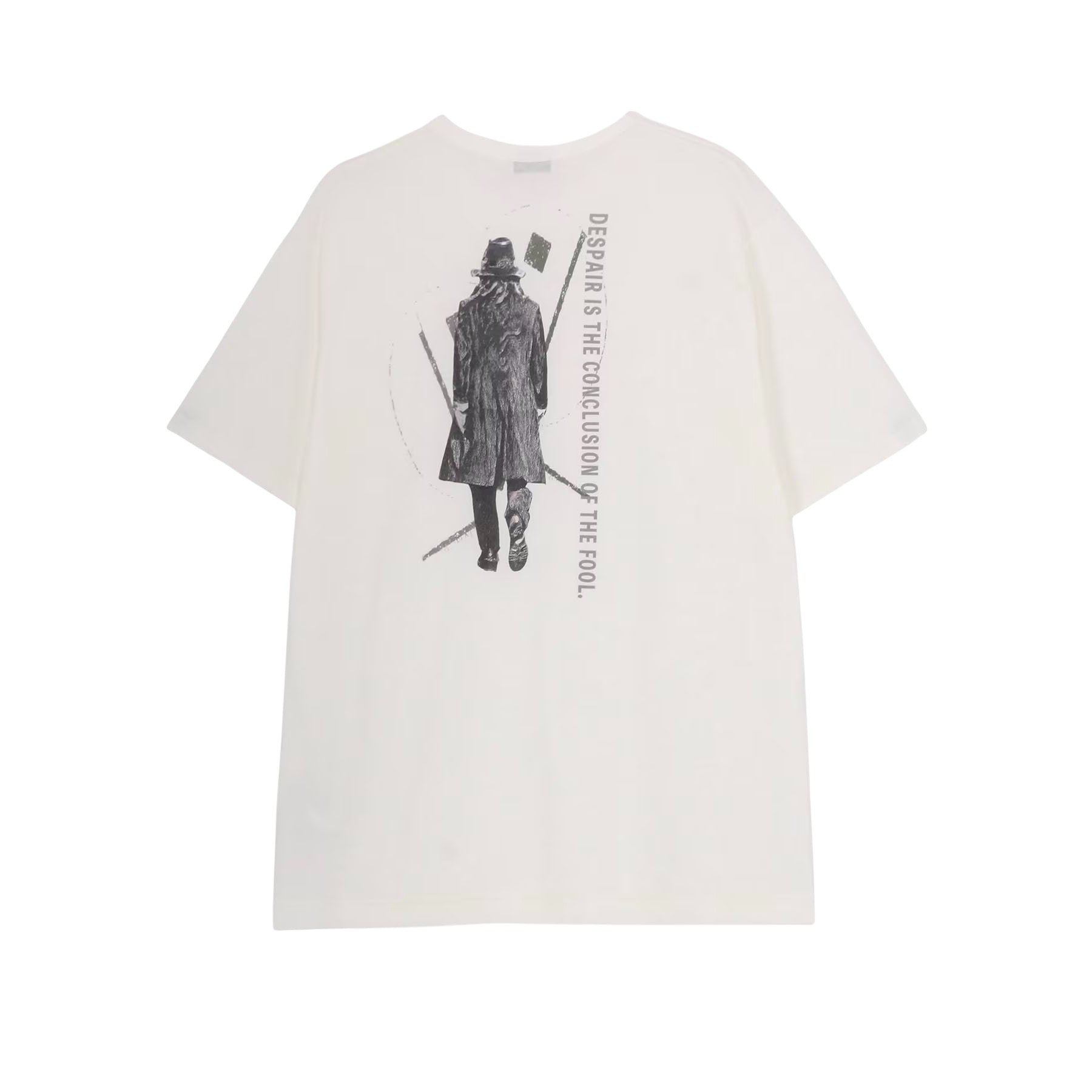 yohji yamamoto]30/-COMBED SINGLE JERSEY BASIC SHORT SLV PT V/OFF