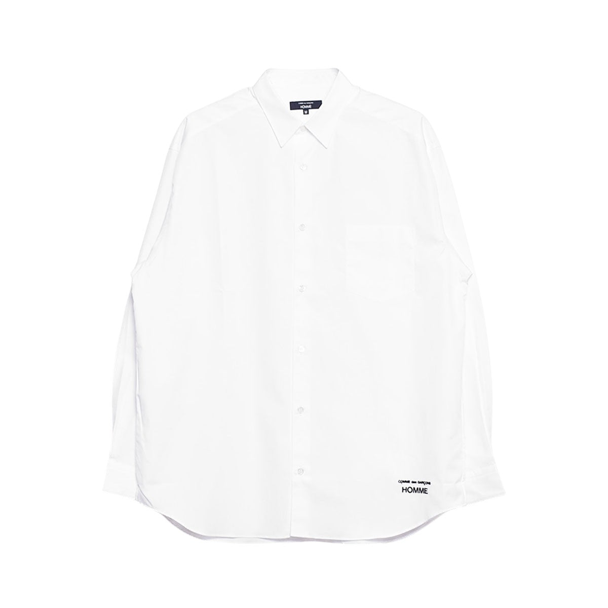 COMME des GARÇONS SHIRT ホワイトシャツ L COMME des GARCONS HOMME（コムデギャルソンオム）カジュアルシャツ 白