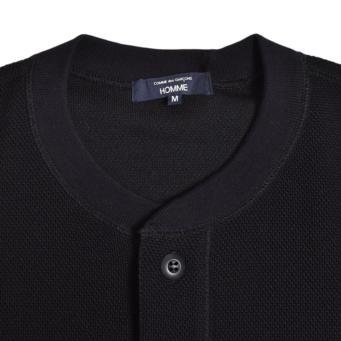 [COMME des GARCONS HOMME]POLO/BLACK(HO-T017-051)