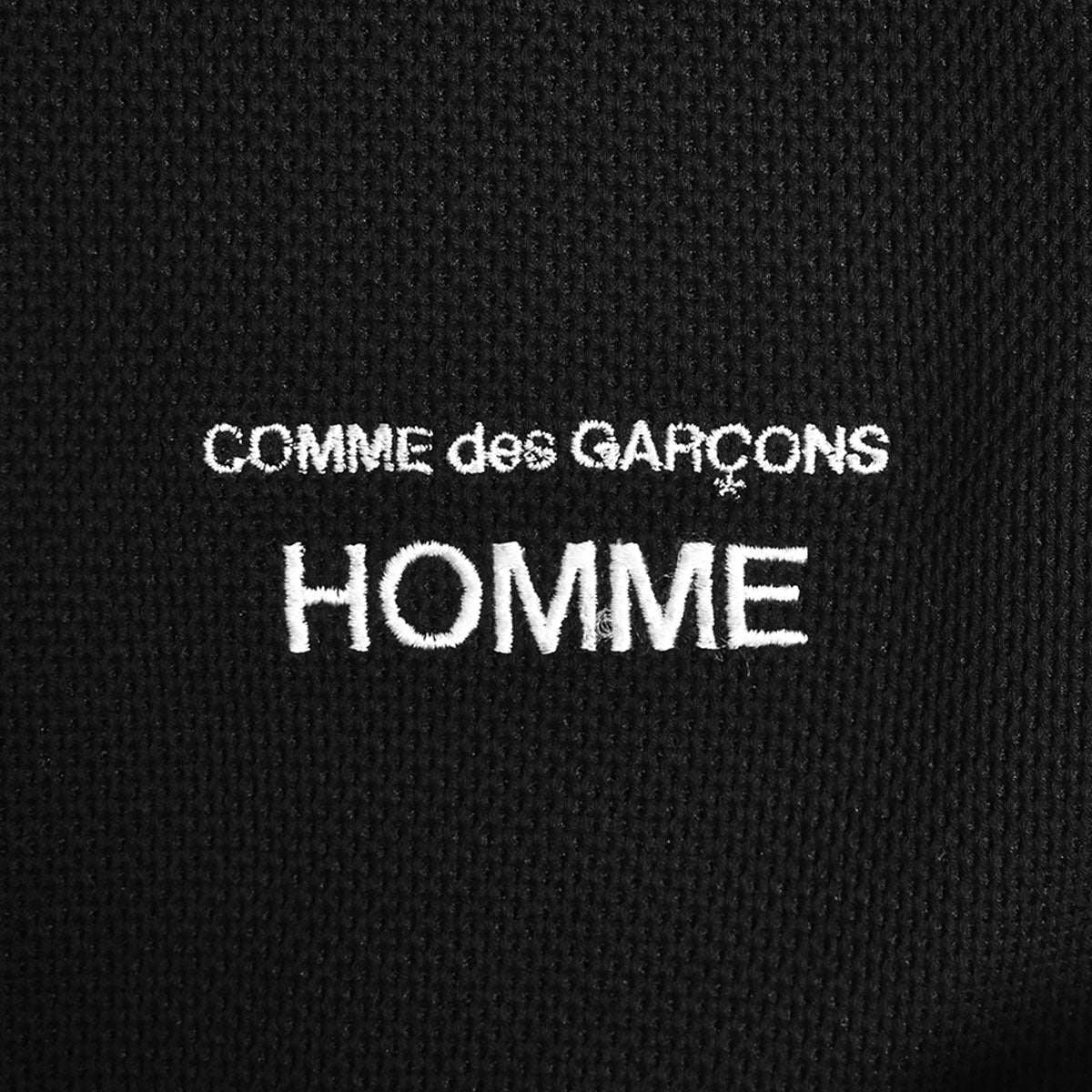 COMME des GARCONS HOMME]POLO/BLACK(HO-T017-051) – R&Co.