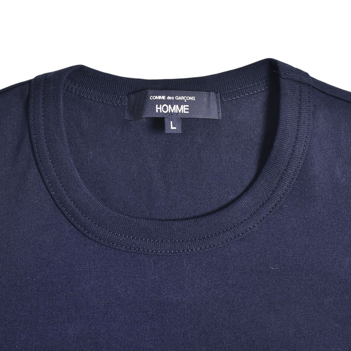 COMME des GARCONS HOMME]TEE/NAVY(HO-T101-051) – R&Co.