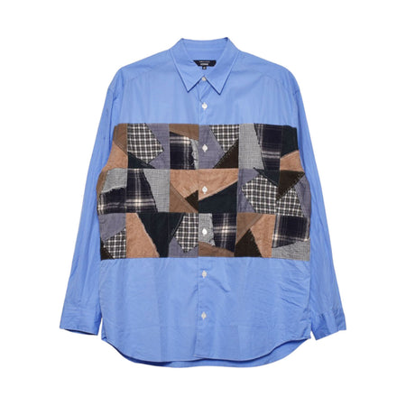 [COMME des GARCONS HOMME]SHIRT/BLUE(HP-B020-051)