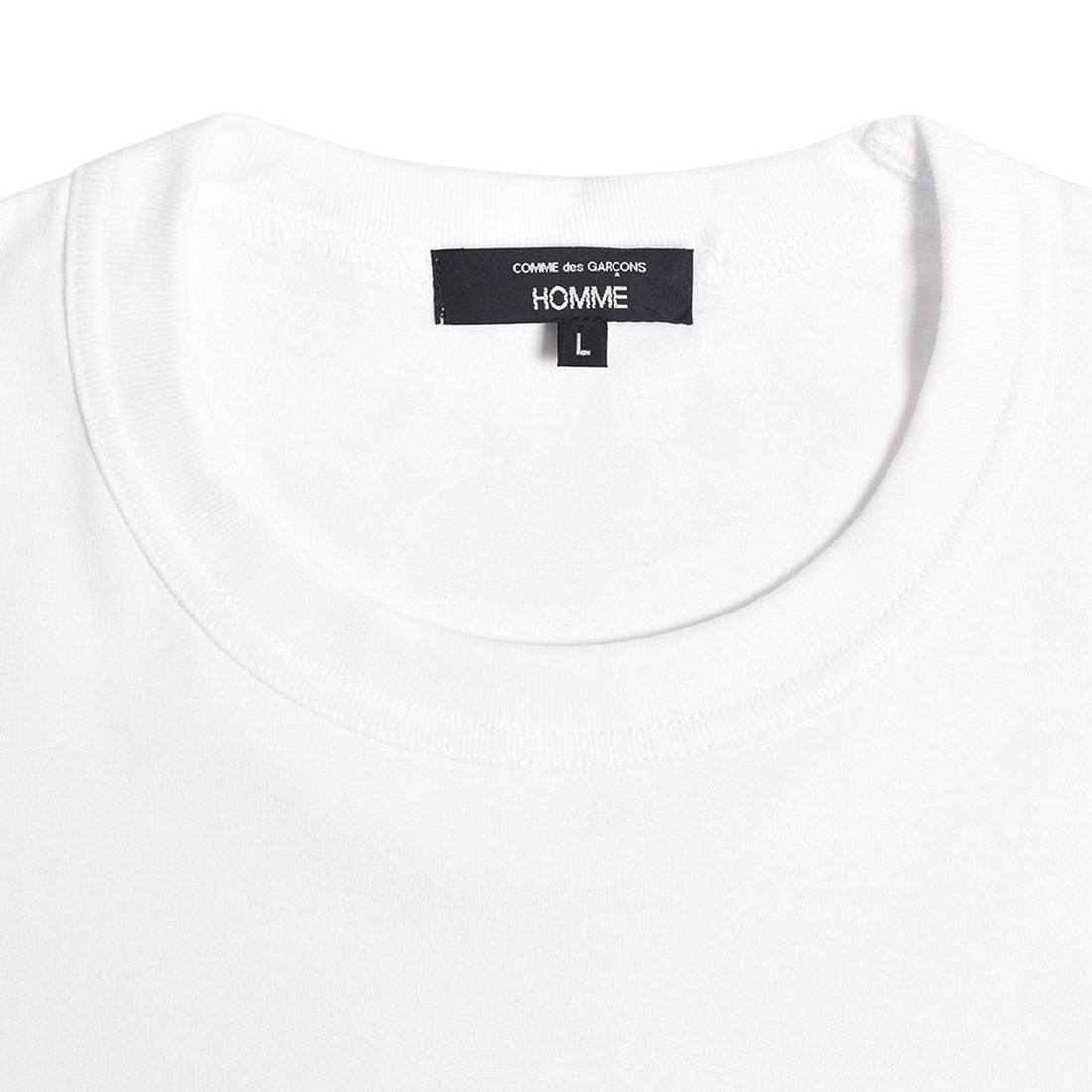 [COMME des GARCONS HOMME]TEE A/WHITE(HP-T009-051)