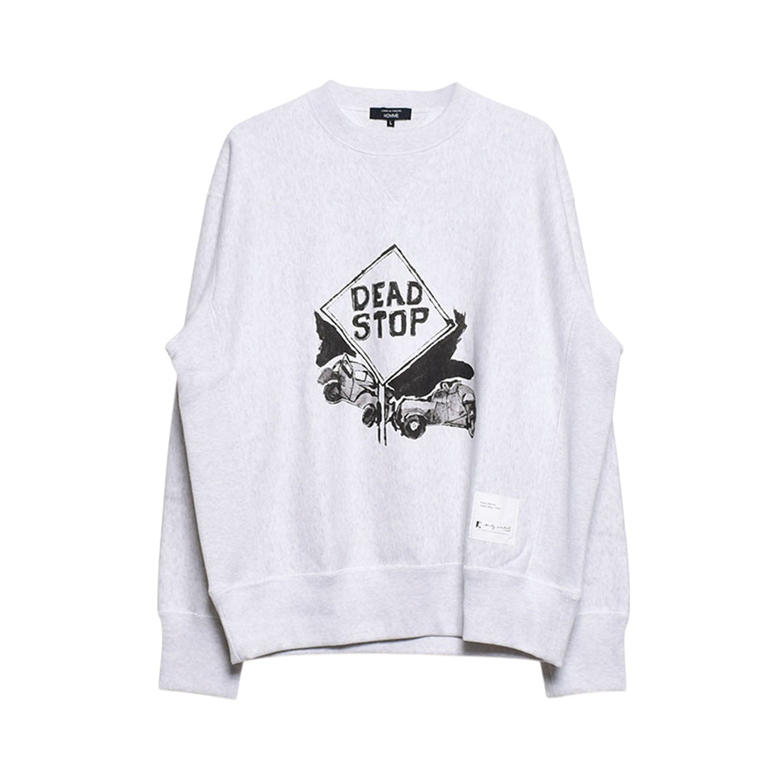 [COMME des GARCONS HOMME]SWEAT/GRAY(HP-T010-051)