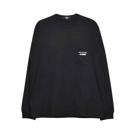 [COMME des GARCONS HOMME]TEE/BLACK(HP-T102-051)