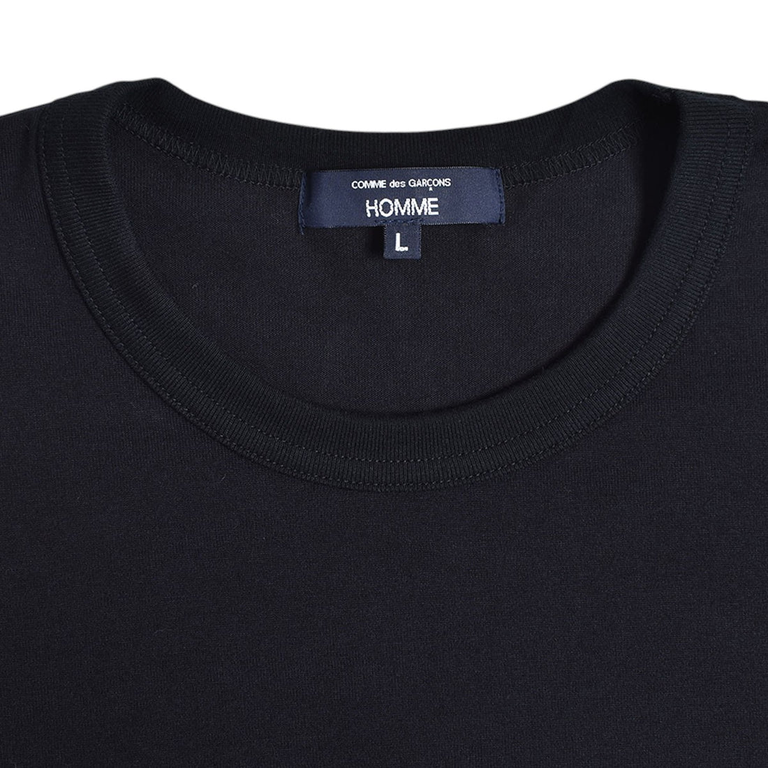 [COMME des GARCONS HOMME]TEE/BLACK(HP-T102-051)