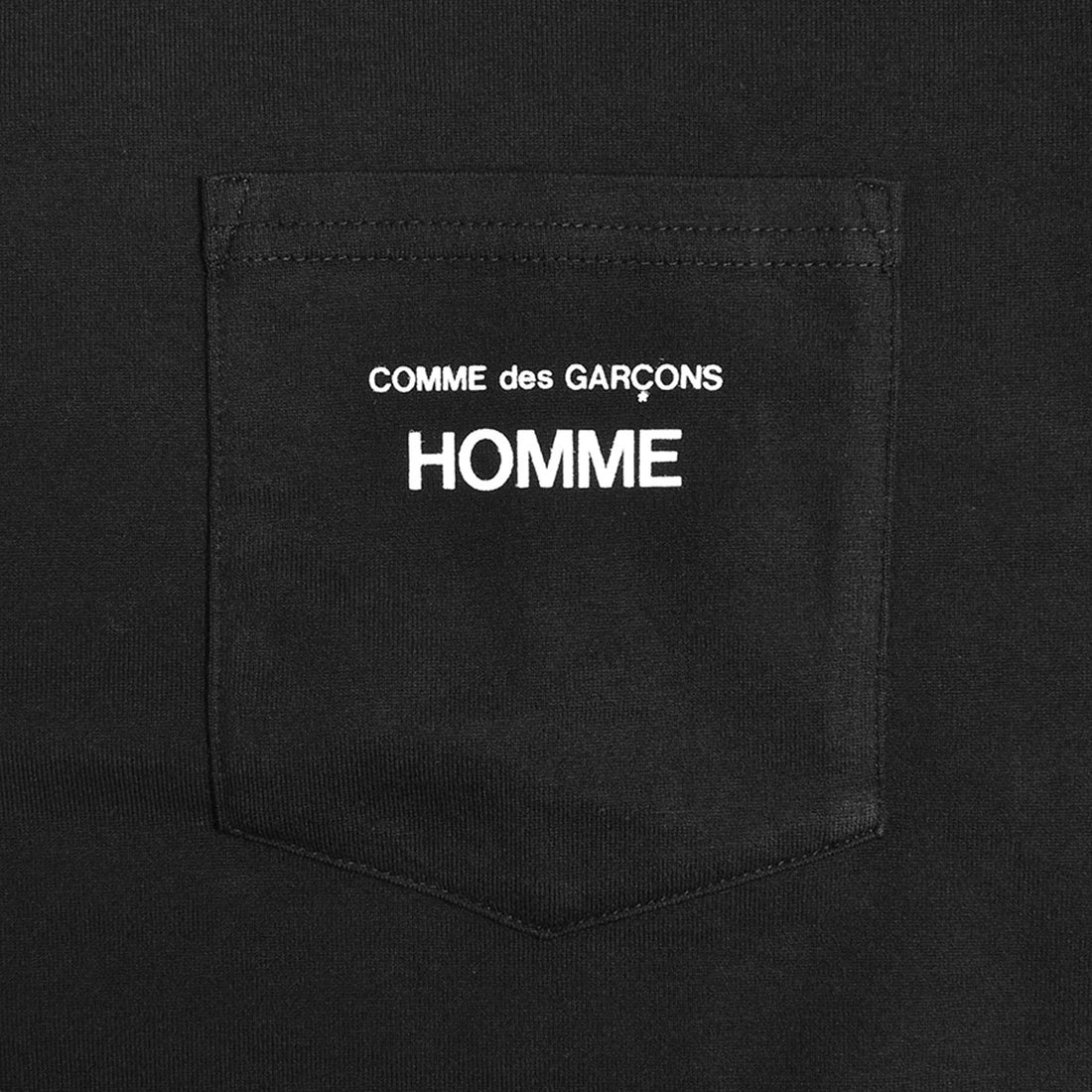 [COMME des GARCONS HOMME]TEE/BLACK(HP-T102-051)