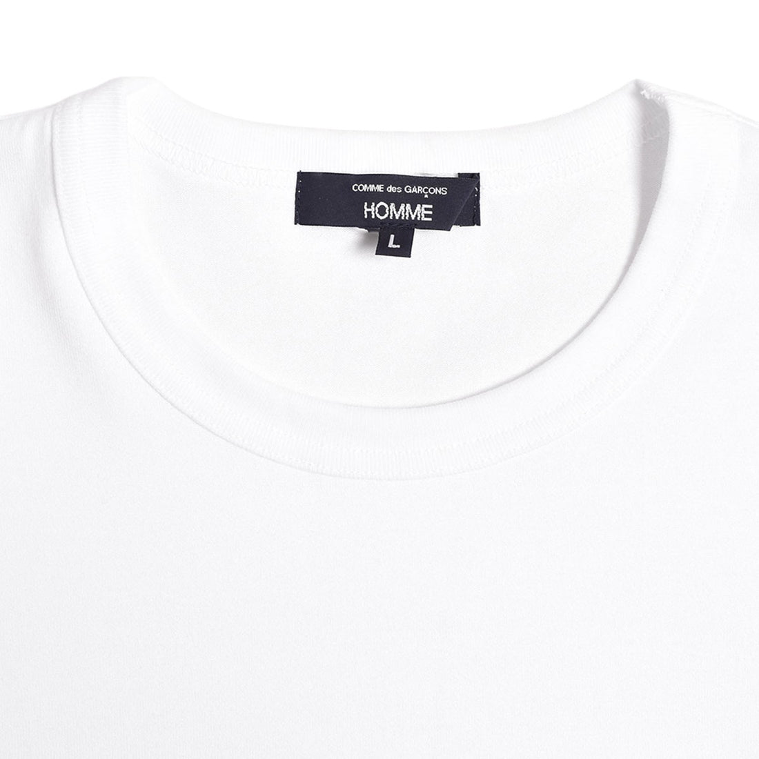 [COMME des GARCONS HOMME]TEE/WHITE(HP-T102-051)