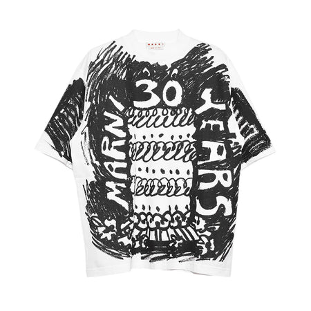 [MARNI]T-SHIRT/WHITE(HUMU0223BPUSCX14)