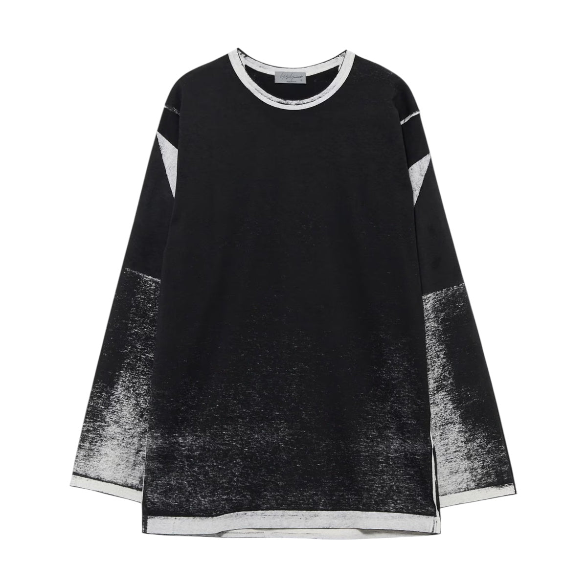 yohji yamamoto POUR HOMME]DENSE SINGLE JERSEY ROUND NECK LONG SLV