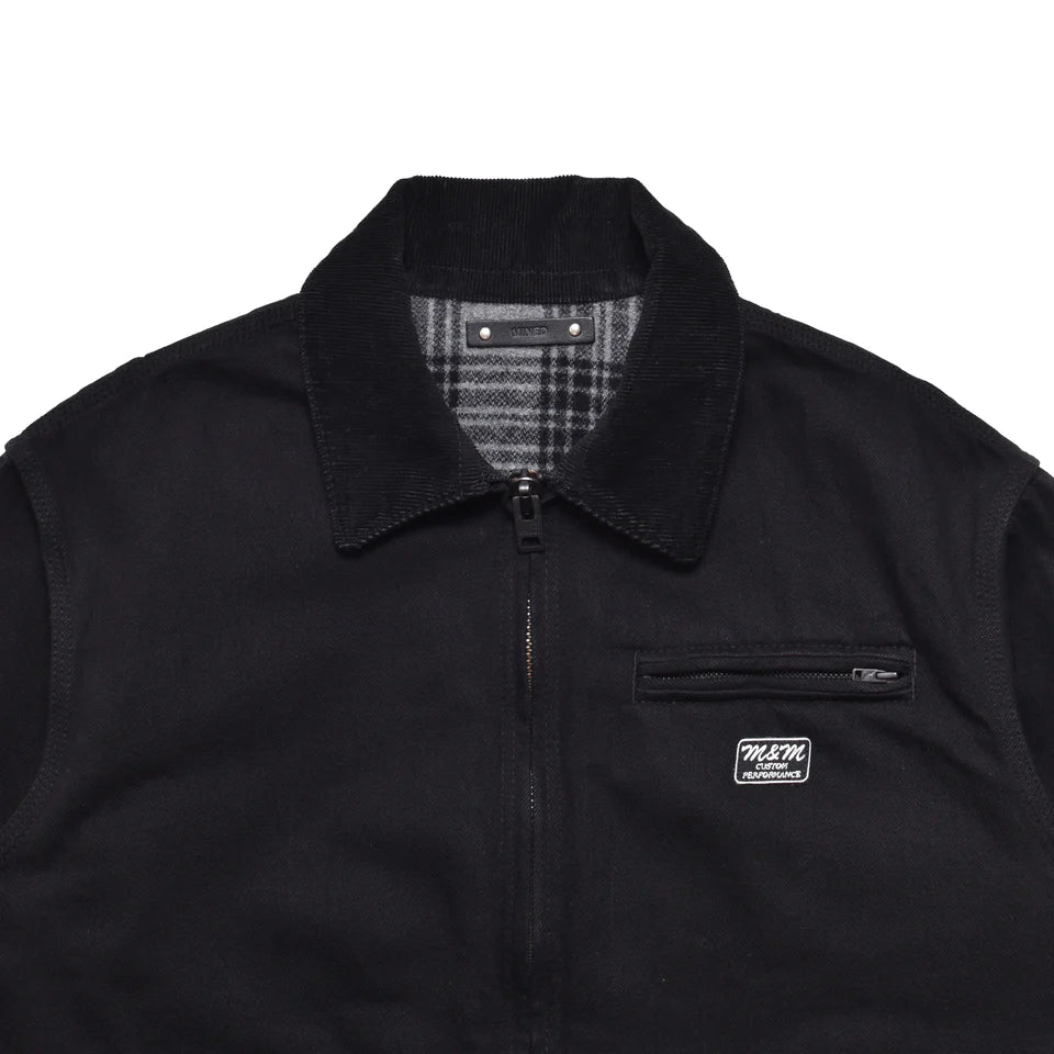 [MINEDENIM]M&M × MINEDENIM Black Denim Detroit Jacket/BLACK(MND-MM81)