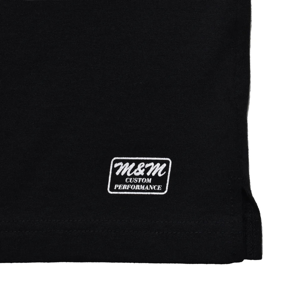 [MINEDENIM]M&M × MINEDENIM Star Embroidery Pocket Tee/BLACK(MND-MM41)