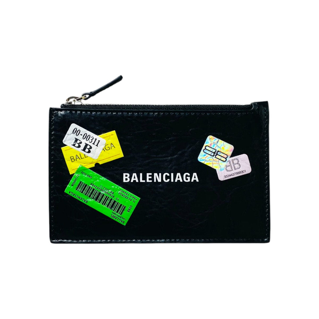 [BALENCIAGA]CASH LONG COIN CARD HOLDER ENL/BLACK(6405352AB7F)