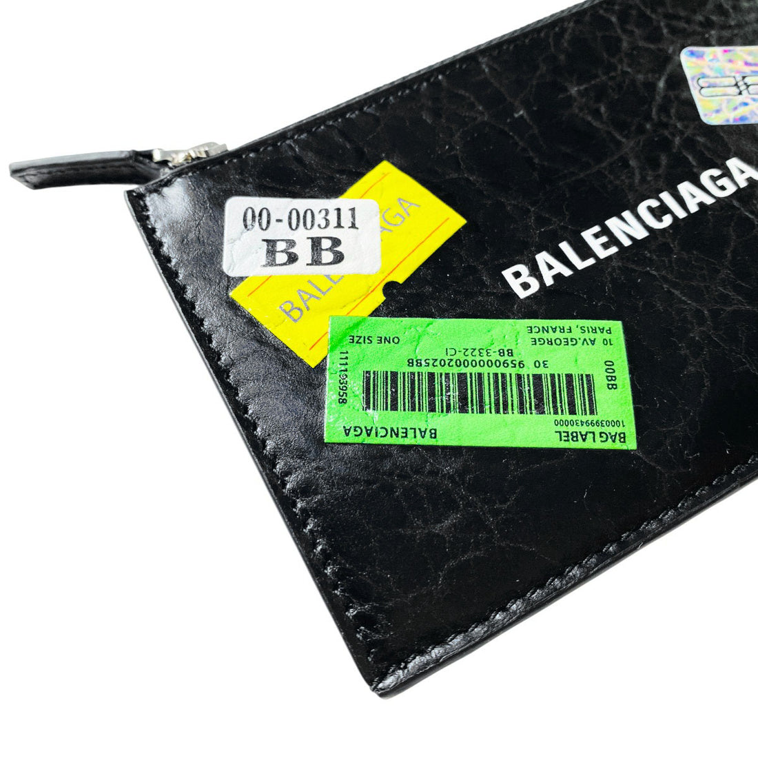 [BALENCIAGA]CASH LONG COIN CARD HOLDER ENL/BLACK(6405352AB7F)