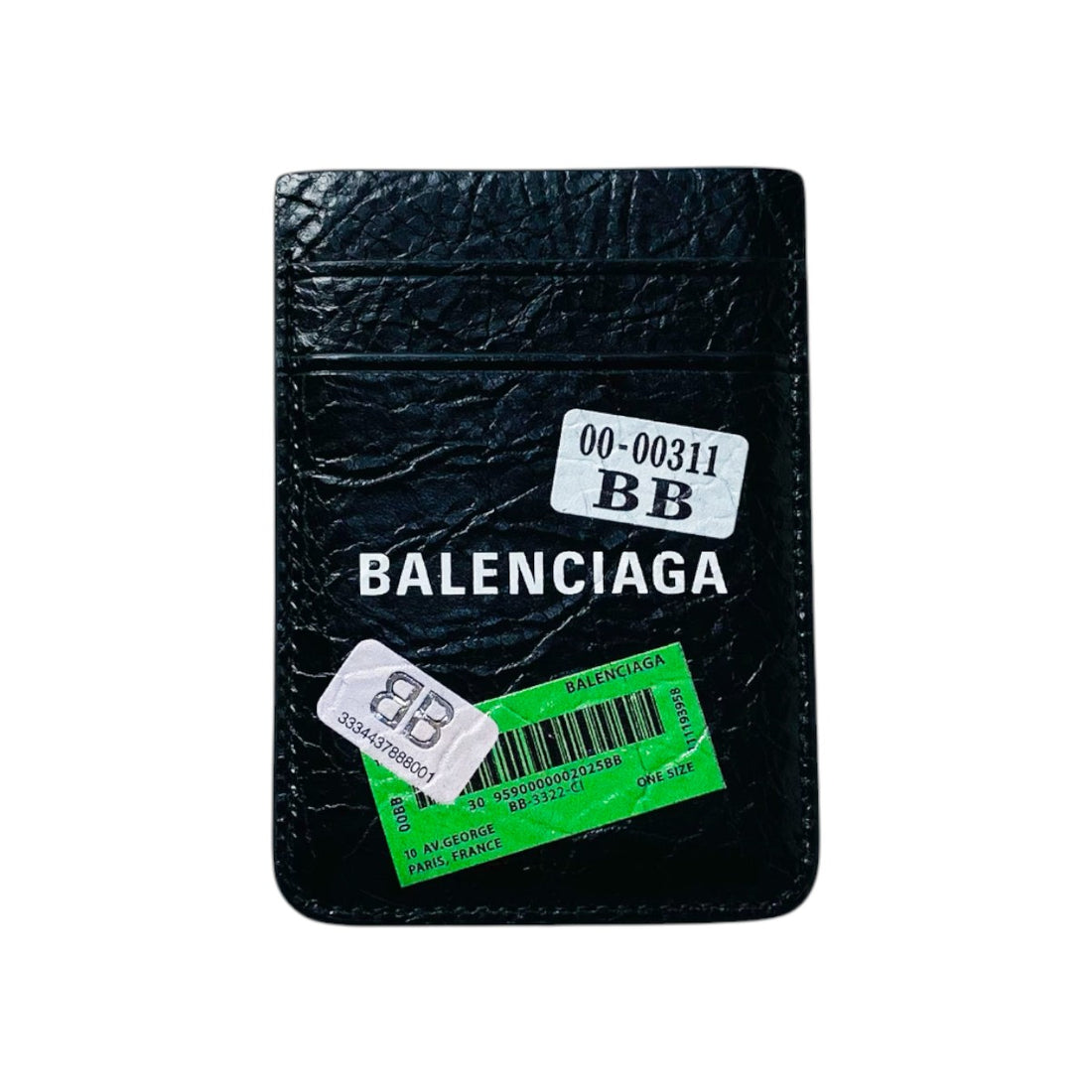 [BALENCIAGA]CASH IPHONE MAGNET CARD HOLDER/BLACK/MULTI(6758352AB7F)