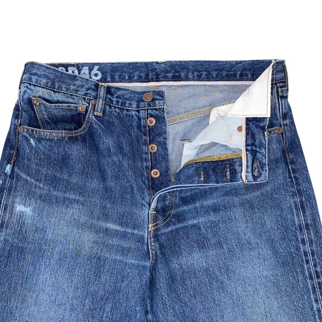 [visvim]SOCIAL SCULPTURE 01 WIDE DMGD-46 (0126105005009)