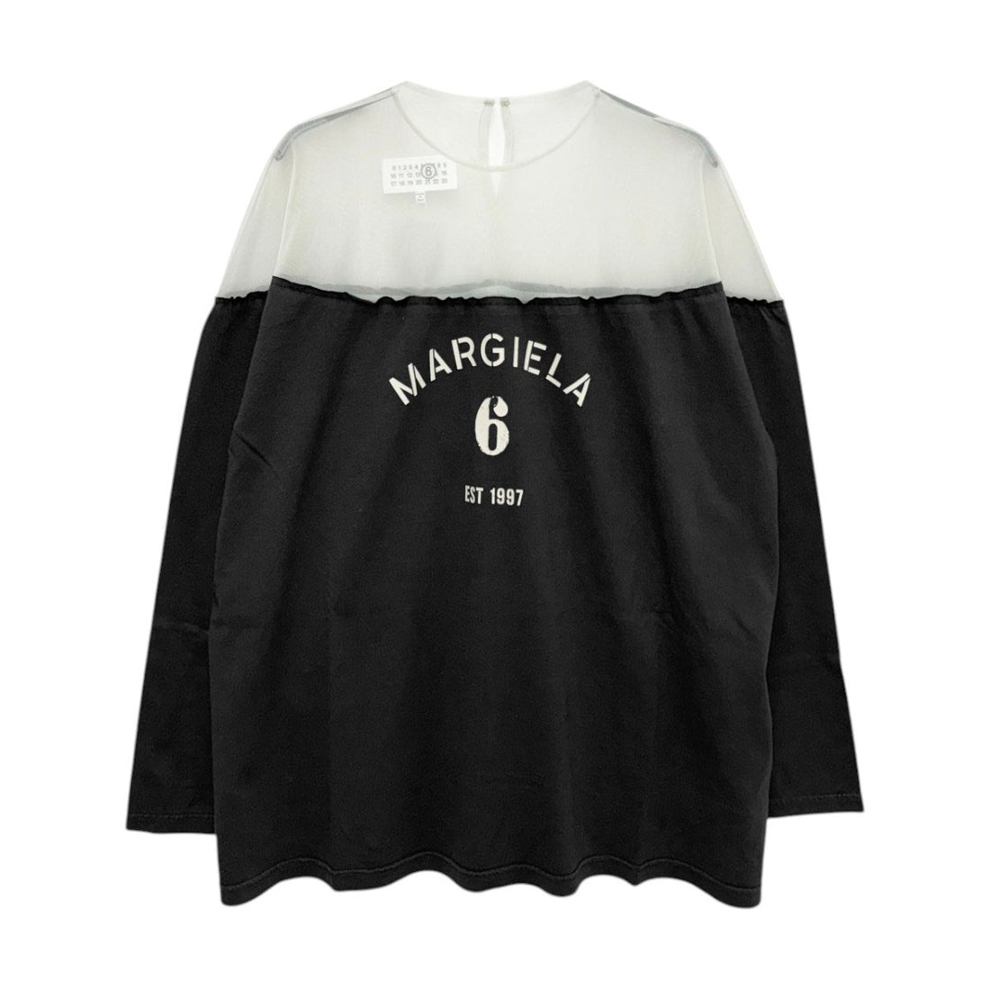 [MM6 Maison Margiela]T-SHIRT/BLACK(S62GD0213-M20108)
