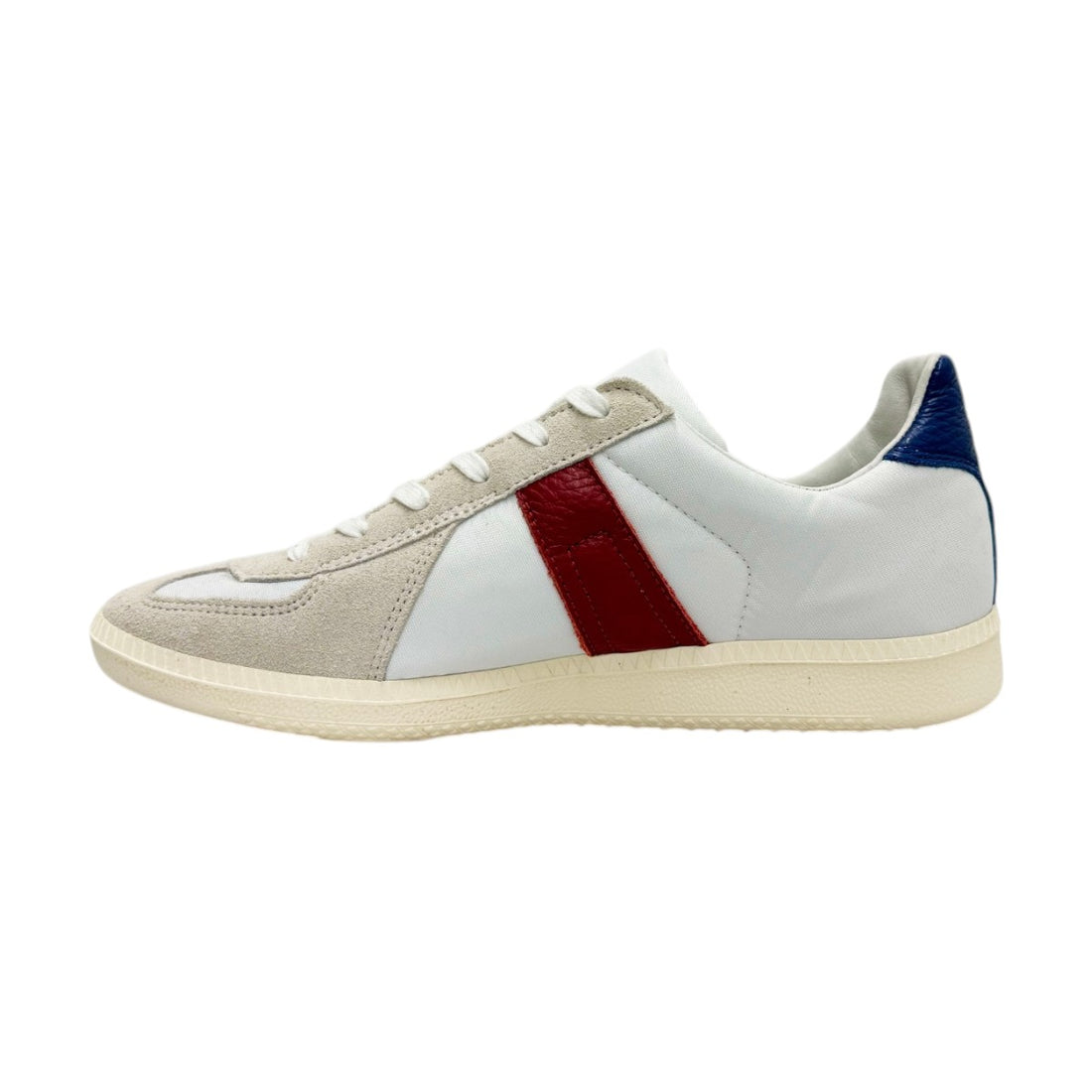 [beautiful people]german traner in nylon with cowhide/TRICOLOR(1445711942)