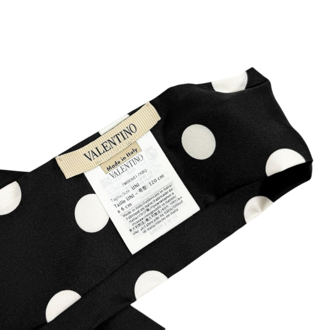 [VALENTINO]SCARF/BLACK(7W0E6017XBQ)