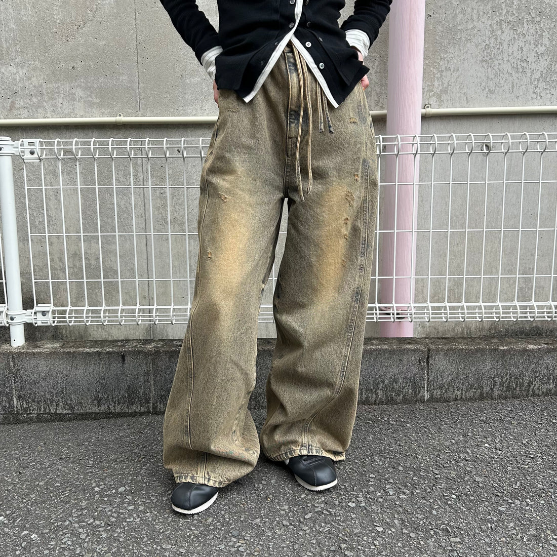 [MAISON SPECIAL]カラーデニムパンツ/BEIGE(21251465204)