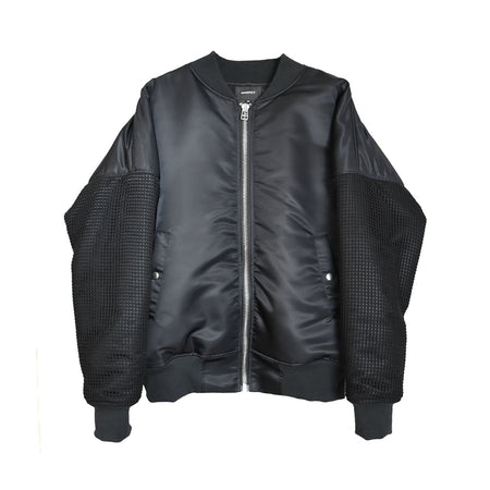[INDEPICT]switching bomber jkt/BLACK(IN23AW04)