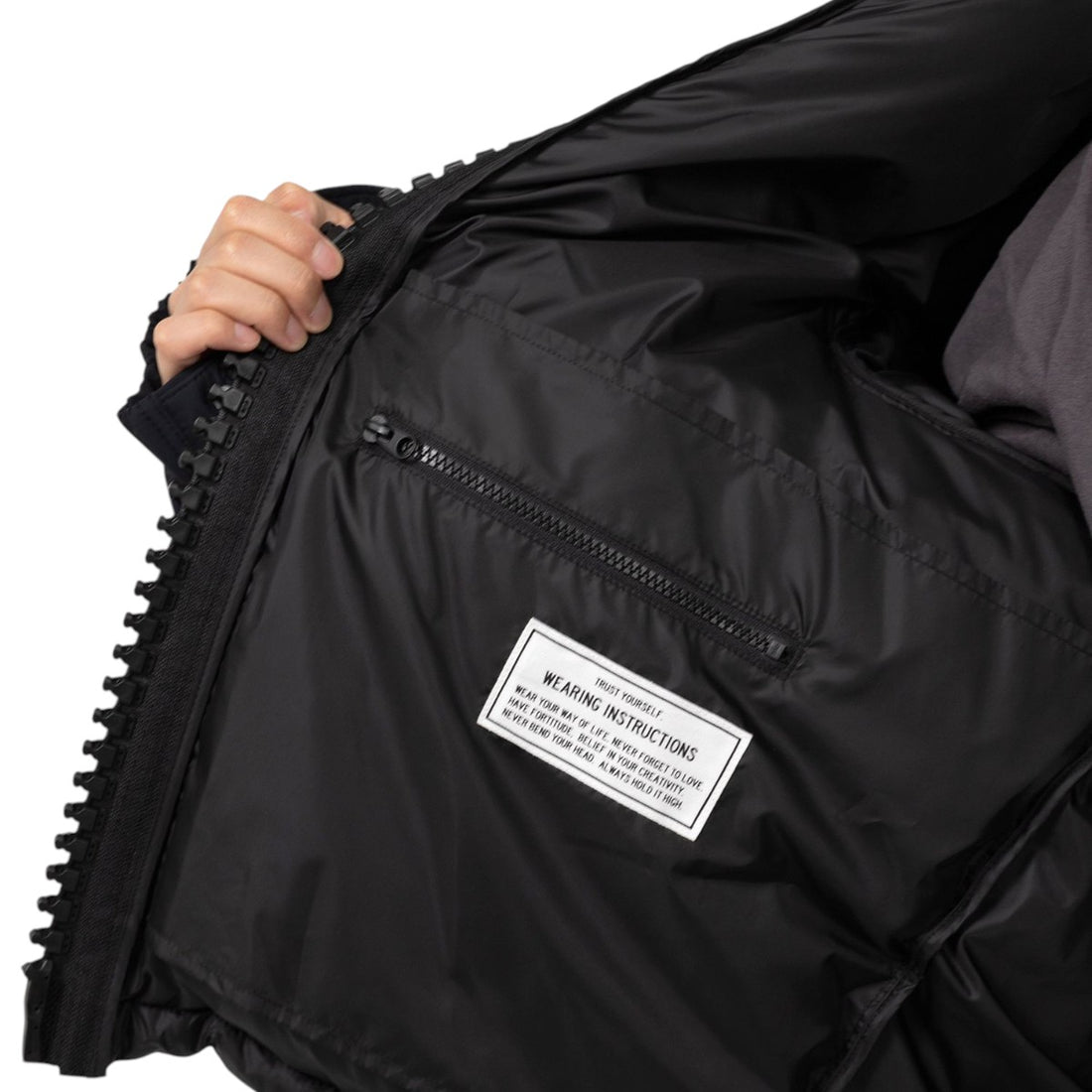 [MAISON MIHARA YASUHIRO]Huge Down Jacket/BLACK(J15BL141)