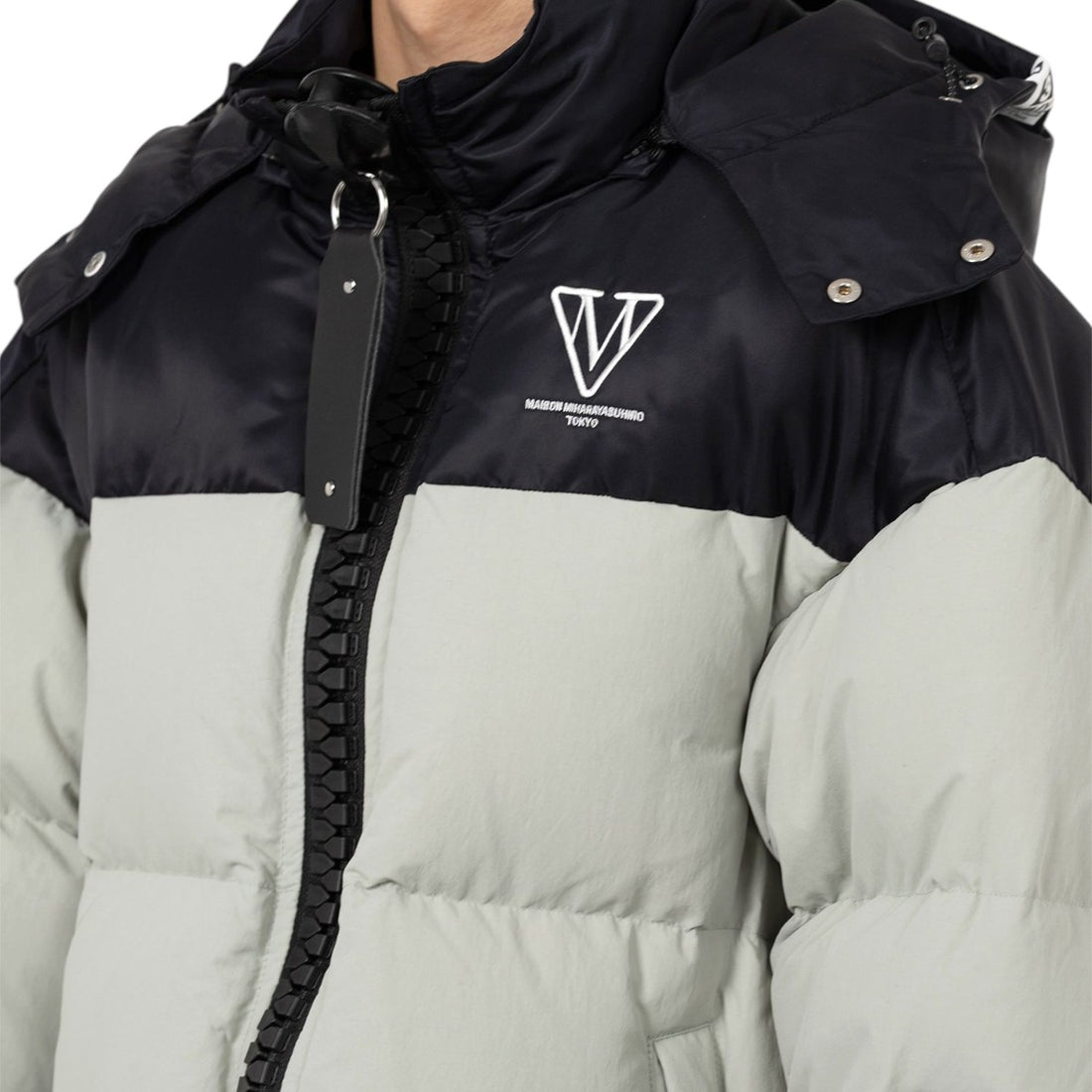 [MAISON MIHARA YASUHIRO]Huge Down Jacket/GRAY(J15BL141)