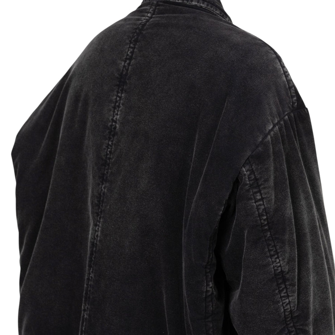 [MAISON MIHARA YASUHIRO]Puffer Corduroy Coat/BLACK(J15CT133)