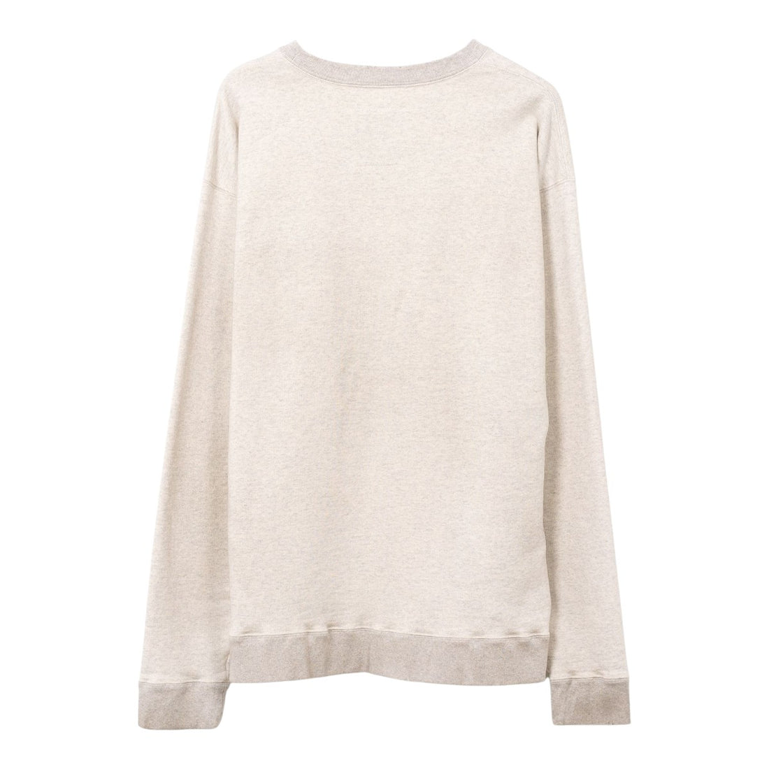 [MAISON MIHARA YASUHIRO]Cat Printed Embellished Distressed Sweatshirt/WHITE(J15PO723)