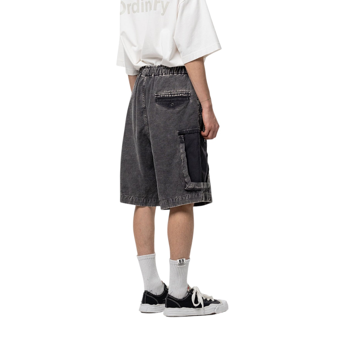 Maison MIHARA YASUHIRO]Cotton Satin Cargo Shorts (J16PT173) – R&Co.
