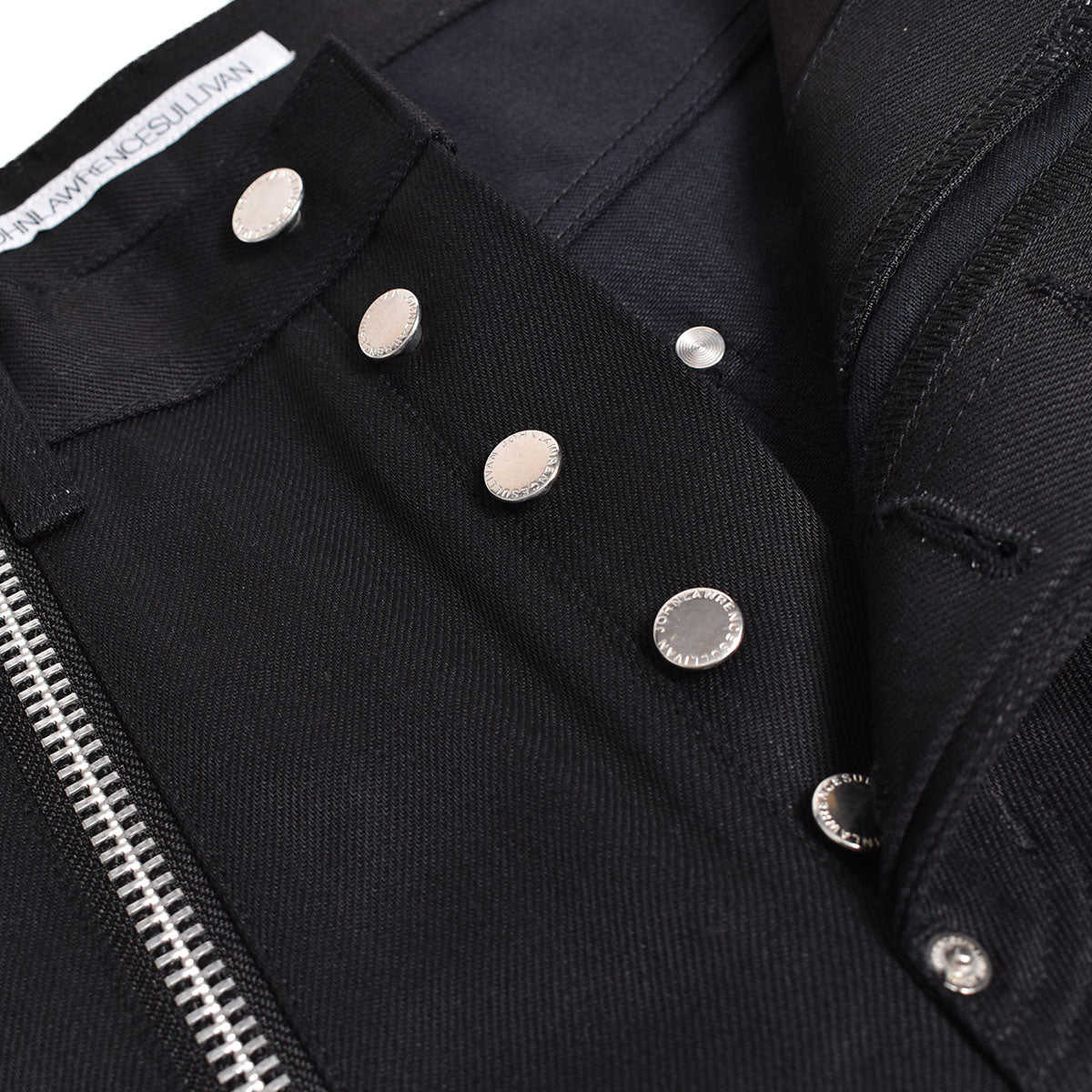 JOHNLAWRENCESULLIVAN]Rigid Denim Zipped Pants/BLACK(JLS-02-19) – R&Co.