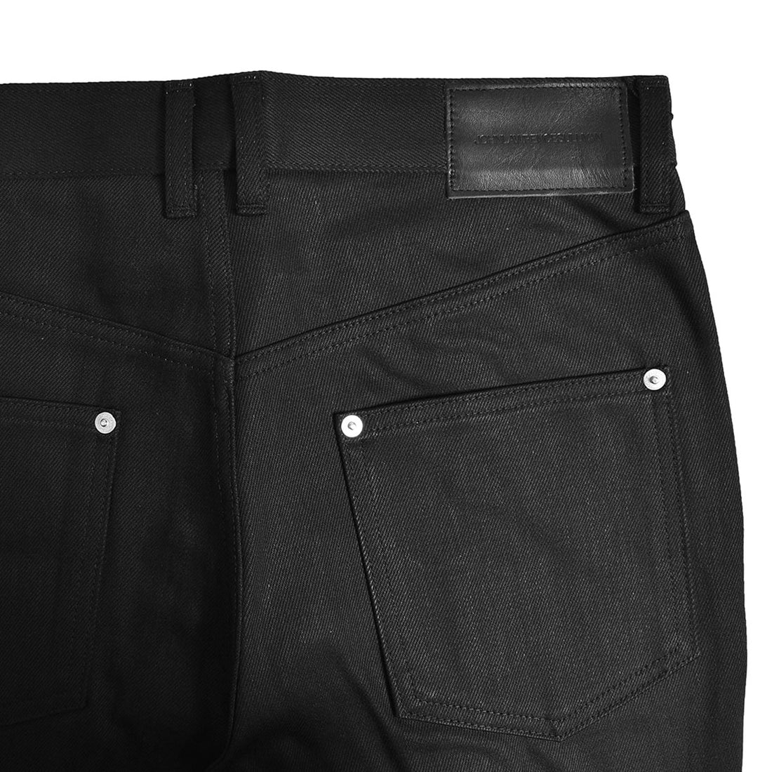 [JOHNLAWRENCESULLIVAN]Rigid Denim Zipped Pants/BLACK(JLS-02-19)