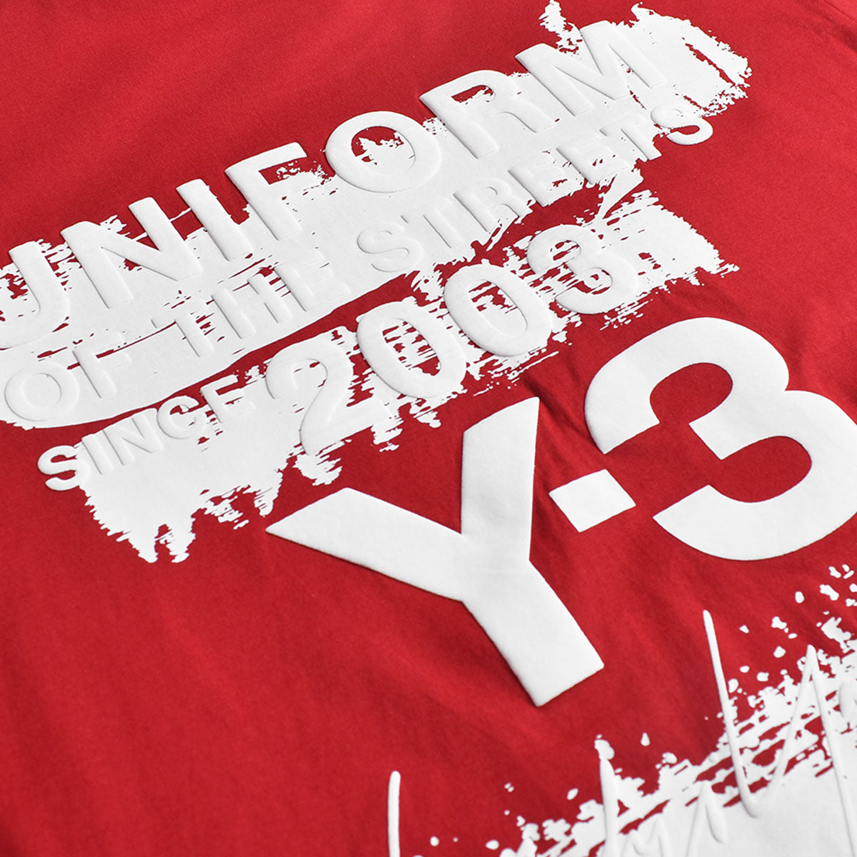 Y-3]U GFX SS TEE/RED(JN3751) – R&Co.
