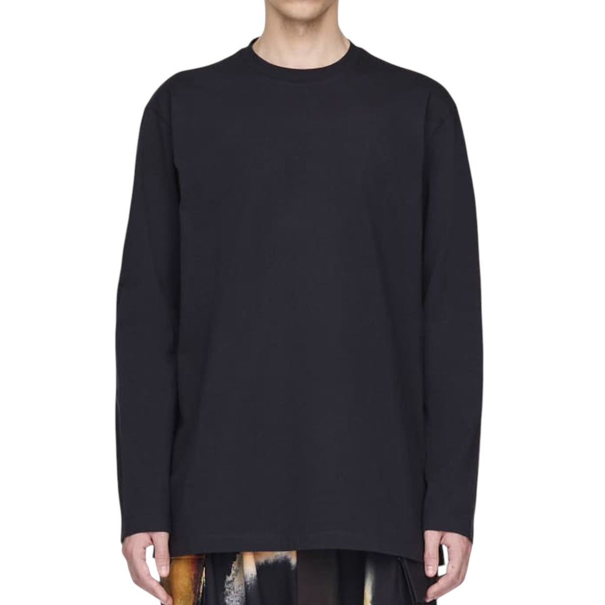 Y-3]GRAPHIC LONG SLEEVE TEE/BLACK(JX4747) – R&Co.