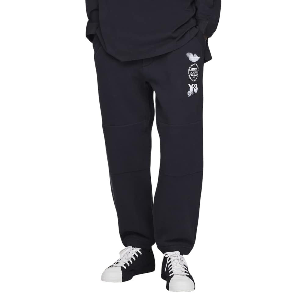 [Y-3] CUFFED TRACK PAN/BLACK(JX7267)