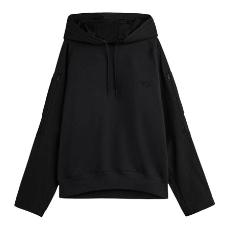 [Y-3]UT TWILL HOODIE/BLACK(JY4553)