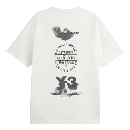 Y-3]GRAPHIC SHORT SLEEVE TEE/WHITE(JZ0712) – R&Co.