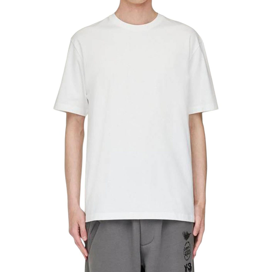 [Y-3]GRAPHIC SHORT SLEEVE TEE/WHITE(JZ0712)
