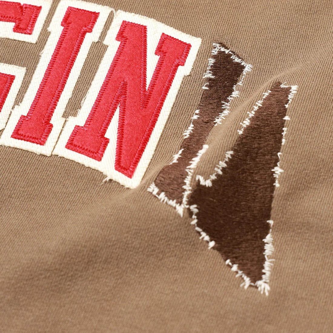 [JieDa]VIRGINIA DAMAGE SWEAT/BROWN(Jie-25W-CT12)